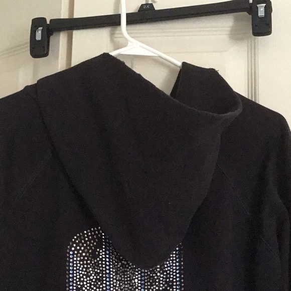 Studded hands of hamsa evil eye zip up - Picture 10 of 11